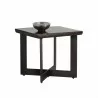 Sunpan Marley End Table - Angled with Decor - Sunpan Marley End Table - Angled with Decor