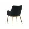 Franklin Dining Armchair - Vintage Black - Back Angle - Franklin Dining Armchair - Vintage Black - Back Angle