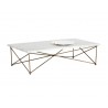 Sunpan Skyy Coffee Table - Rectangular - Angled View