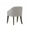 Nellie Dining Armchair - Arena Cement - Back Angle - Nellie Dining Armchair - Arena Cement - Back Angle