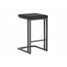 SUNPAN Boone Counter Stool - Grey - Onyx, Frontview - SUNPAN Boone Counter Stool - Grey - Onyx, Frontview