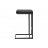 SUNPAN Boone Counter Stool - Grey - Onyx, Sideview