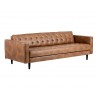 Sunpan Donnie Sofa - Tobacco Tan - Angled