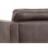 Sunpan Donnie Armchair - Havana Dark Brown - Seat back CLose-Up