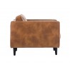 Sunpan Donnie Armchair - Tobacco Tan - Side