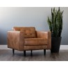 Sunpan Donnie Armchair - Tobacco Tan - Lifestyle