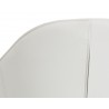 Stanis Counter Stool - White - Back Close-up