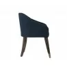 Nellie Dining Armchair - Arena Navy - Side Angle - Nellie Dining Armchair - Arena Navy - Side Angle