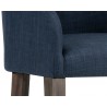 Nellie Dining Armchair - Arena Navy - Seat Close-up