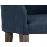 Nellie Dining Armchair - Arena Navy - Seat Close-up - Nellie Dining Armchair - Arena Navy - Seat Close-up