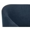 Nellie Dining Armchair - Arena Navy - Seat Close-up - Nellie Dining Armchair - Arena Navy - Seat Close-up