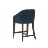 Nellie Counter Stool - Arena Navy - Back Angle