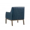 Wolfe Lounge Chair - Vintage Blue - Back Angle
