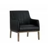 Wolfe Lounge Chair - Vintage Black - Angled View - Wolfe Lounge Chair - Vintage Black - Angled View