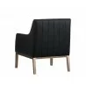 Wolfe Lounge Chair - Vintage Black - Back Angle - Wolfe Lounge Chair - Vintage Black - Back Angle