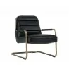 Lincoln Lounge Chair - Vintage Black - Black Angledd - Lincoln Lounge Chair - Vintage Black - Black Angledd
