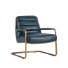 Lincoln Lounge Chair - Vintage Blue - Angled