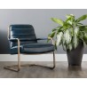 Lincoln Lounge Chair - Vintage Blue - Lifestyle