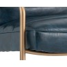 Lincoln Lounge Chair - Vintage Blue - Frame Close-Up