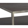 Sunpan Mara Coffee Table - Square - Table Edge