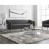 Sunpan York Coffee Table - Stainless Steel - Lifestyle 2 - Sunpan York Coffee Table - Stainless Steel - Lifestyle 2