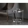  Sunpan York Side Table - Stainless Steel  - Lifestyle -  Sunpan York Side Table - Stainless Steel  - Lifestyle