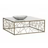  Sunpan Vero Coffee Table - Angled View with Decor -  Sunpan Vero Coffee Table - Angled View with Decor