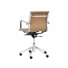 Tyler Office Chair - Tan - Back Angle