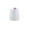 SUNPAN Rollo Side Table - White And Black Crackle, Frontview 2