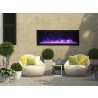 Remii 45" Deep Indoor Or Outdoor Electric Fireplace - Lifestyle 1