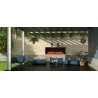 Remii 45" Extra Slim Indoor Or Outdoor Electric Fireplace - Lifestyle 2