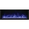 Remii 45" Extra Slim Indoor Or Outdoor Electric Fireplace - Blue Flame - Remii 45" Extra Slim Indoor Or Outdoor Electric Fireplace - Blue Flame