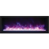Remii 45" Extra Slim Indoor Or Outdoor Electric Fireplace - Purple Flame