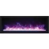 Remii 45" Extra Slim Indoor Or Outdoor Electric Fireplace - Purple Flame - Remii 45" Extra Slim Indoor Or Outdoor Electric Fireplace - Purple Flame