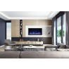 45" Tall Indoor Or Outdoor Electric Built-in Fireplace - Lifestyle 3