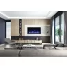 45" Tall Indoor Or Outdoor Electric Built-in Fireplace - Lifestyle 3 - 45" Tall Indoor Or Outdoor Electric Built-in Fireplace - Lifestyle 3