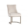 Florence Dining Chair - Piccolo Prosecco - Angled View