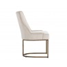 Florence Dining Chair - Piccolo Prosecco - Side Angle