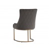 Florence Dining Chair - Piccolo Pebble - Back Angle