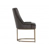 Florence Dining Chair - Piccolo Pebble - Side Angle