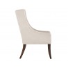 Aiden Dining Armchair - Piccolo Prosecco - Side Angle