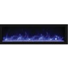 Remii 55" Deep Indoor Or Outdoor Electric Fireplace - Blue Flame