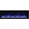 Remii 55" Deep Indoor Or Outdoor Electric Fireplace - Blue Flame - Remii 55" Deep Indoor Or Outdoor Electric Fireplace - Blue Flame