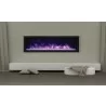 Remii 55" Extra Slim Indoor Or Outdoor Electric Fireplace - Lifestyle 1 - Remii 55" Extra Slim Indoor Or Outdoor Electric Fireplace - Lifestyle 1