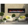 Remii 65" Deep Indoor Or Outdoor Electric Fireplace - Lifestyle 1