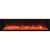 Remii 65" Deep Indoor Or Outdoor Electric Fireplace - Fire