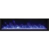 Remii 65" Extra Slim Indoor Or Outdoor Electric Fireplace - Blue Flame