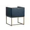 Kwan Lounge Chair - Vintage Blue - Back Angle - Kwan Lounge Chair - Vintage Blue - Back Angle