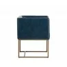 Kwan Lounge Chair - Vintage Blue - Side Angle - Kwan Lounge Chair - Vintage Blue - Side Angle