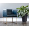 Kwan Lounge Chair - Vintage Blue - Lifestyle